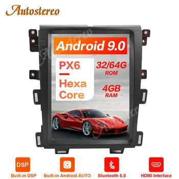 

64GB Android 9.0 Tesla style Vertical Screen For Ford Edge 2008-2014 HeadUnit Multimedia Player Radio Tape Recorder Car GPS IPS