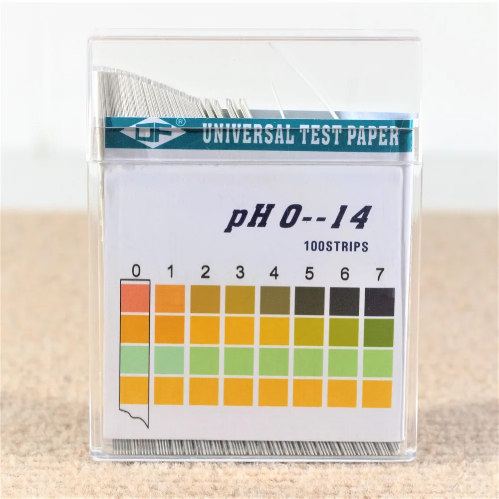 100pcs Laboratory Household PH Test Strip Paper Indicator PH0-144.5-9 Test Paper For Water Saliva and Urine Testing Measuring (4)