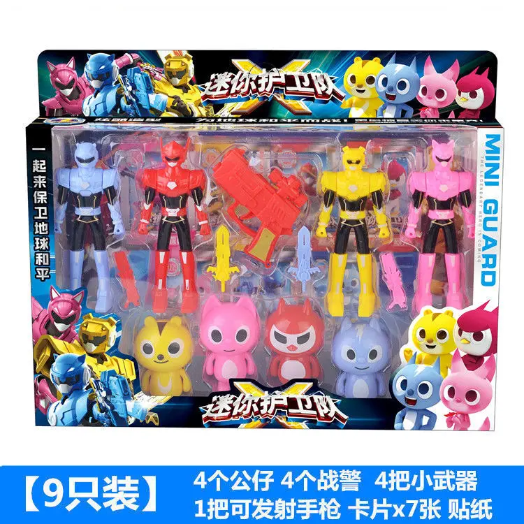 

MiniForce X Transformation Toy 6 Styles Mini Agent Toys X Volt Semey Air Force Boys girls Kids Set Holiday Cool Gifts 4