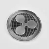 silver ripple coin