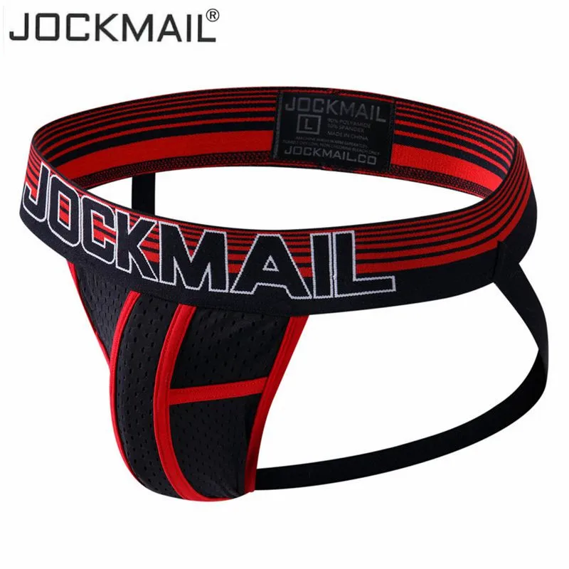 Мужское нижнее белье jockmail гей стринги с сеточкой Стринги стринги| |
