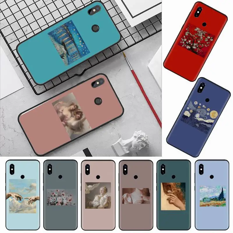 

Classical art original pattern Phone Case For Xiaomi Redmi 7 9t a3 9se k20 mi8 max3 lite 9 note 8 9s 10 pro