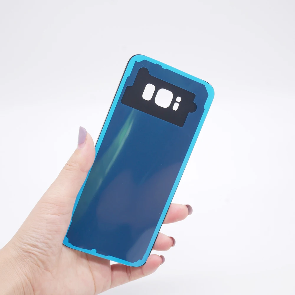 Высококачественная оригинальная задняя крышка Samsung Galaxy S8 3D стеклянный