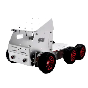 

DIY Aluminous Smart RC Robot Car Truck Chassis Base With Motor DIY Remote Control Toys