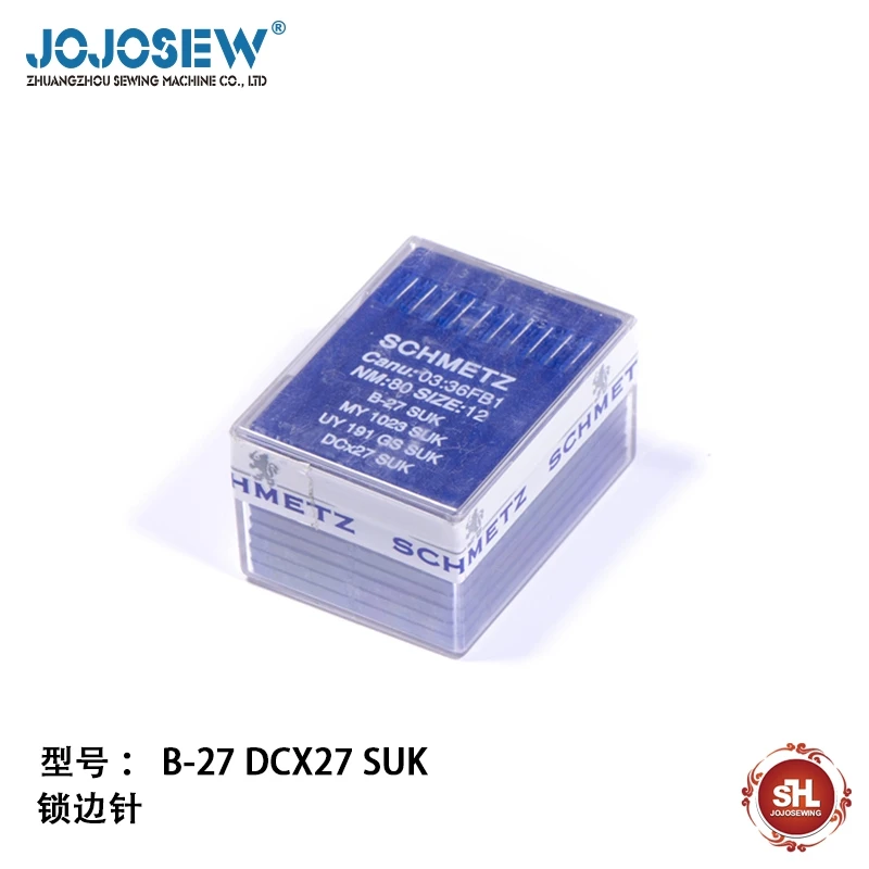 DCX27 Сук SES 100 шт./лот Schmetz Промышленные Швейные машинные иглы Canu: 1: 1 флуэп 191GS MY1023