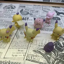 Best Offers Takara Tomy Pokemon Action Figure Toys Mewtwo Ditto Psyduck Pikachu Kids Gifts 4cm 6pcs/set Dolls Best Offers Takara Tomy Pokemon Action Figure Toys Mewtwo Ditto Psyduck Pikachu Kids Gifts 4cm 6pcs/set Dolls