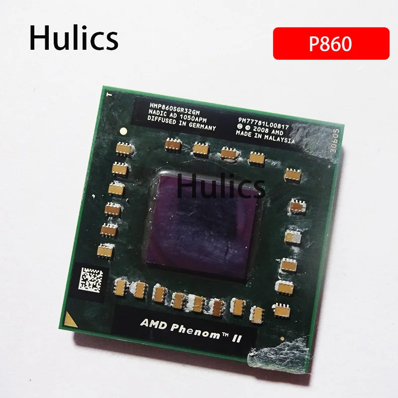 Оригинальный процессор Hulics AMD P860 HMP860SGR32GM 2008 08 три ядра низкая мощность общий V140 V160