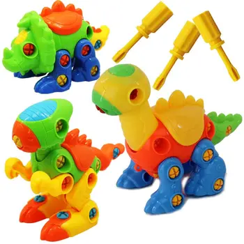 

Dinosaur Dinosaur Take Apart Toys Puzzle Screwing Blocks Construction Engineering STEM Learning Toy Dinosaur Building And Play