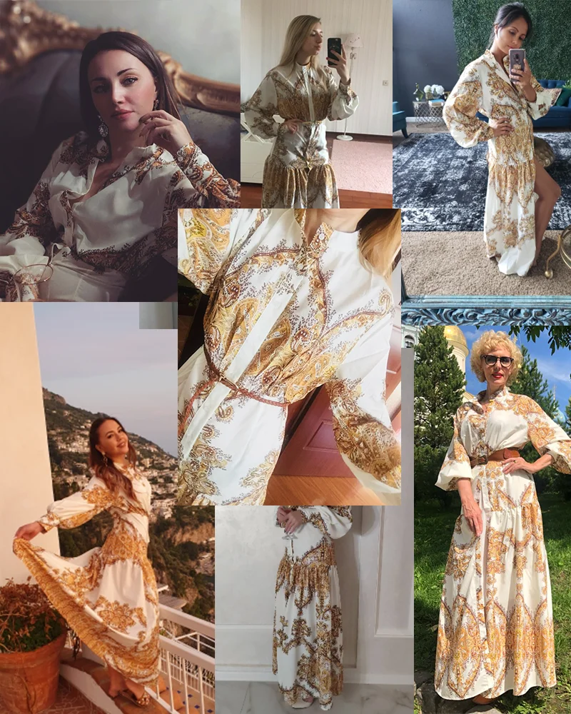 Glamaker, винтажное сексуальное платье макси, женское летнее богемное пляжное платье с цветочным принтом пейсли, женское осеннее белое Длинное Элегантное платье для вечеринки