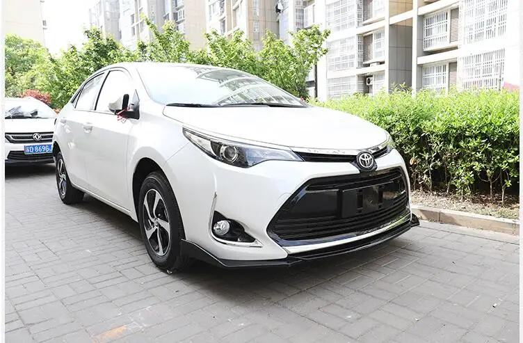 Для Toyota Corolla Body kit спойлер- для Левина ABS задний спойлер передний бампер диффузор защитные бамперы
