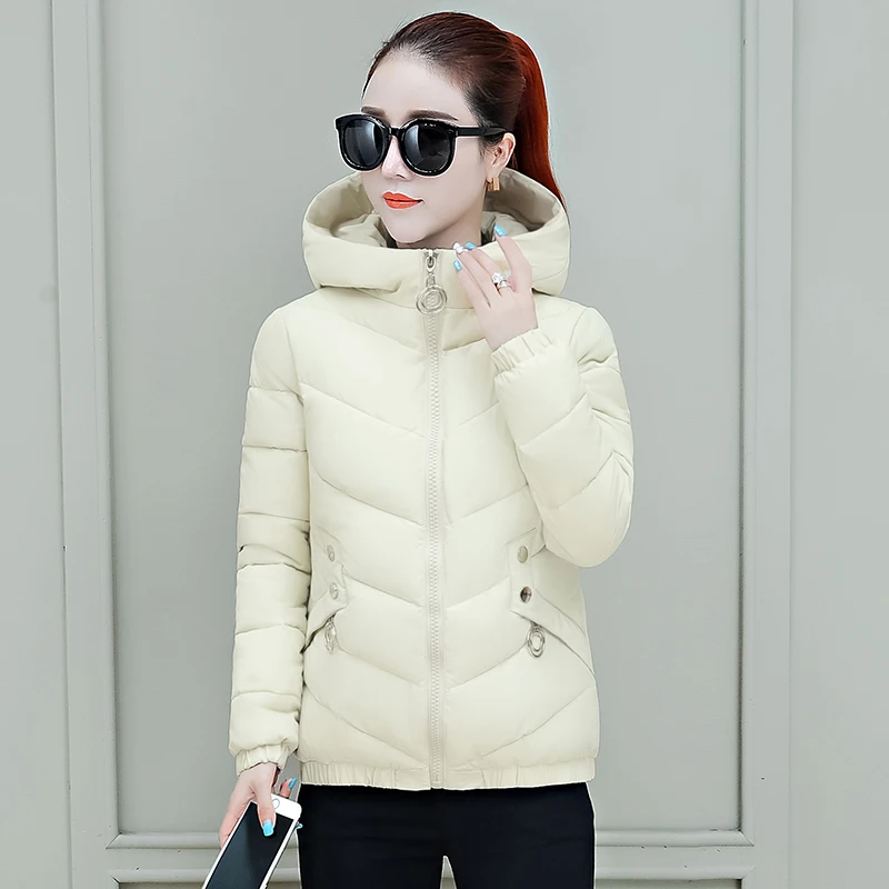 

Женская зимняя куртка Fad, пальто, женские парки, утепленная теплая верхняя одежда, Женская хлопковая куртка-пуховик с капюшоном, пальто