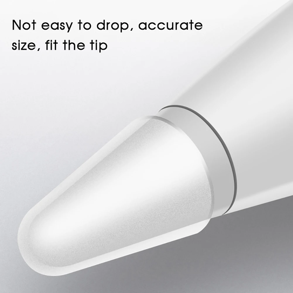 

10pcs Silicone Replacement Tip Case Nib Protective Cover Skin for Apple Pencil 1st 2nd Touchscreen Stylus Pen Case