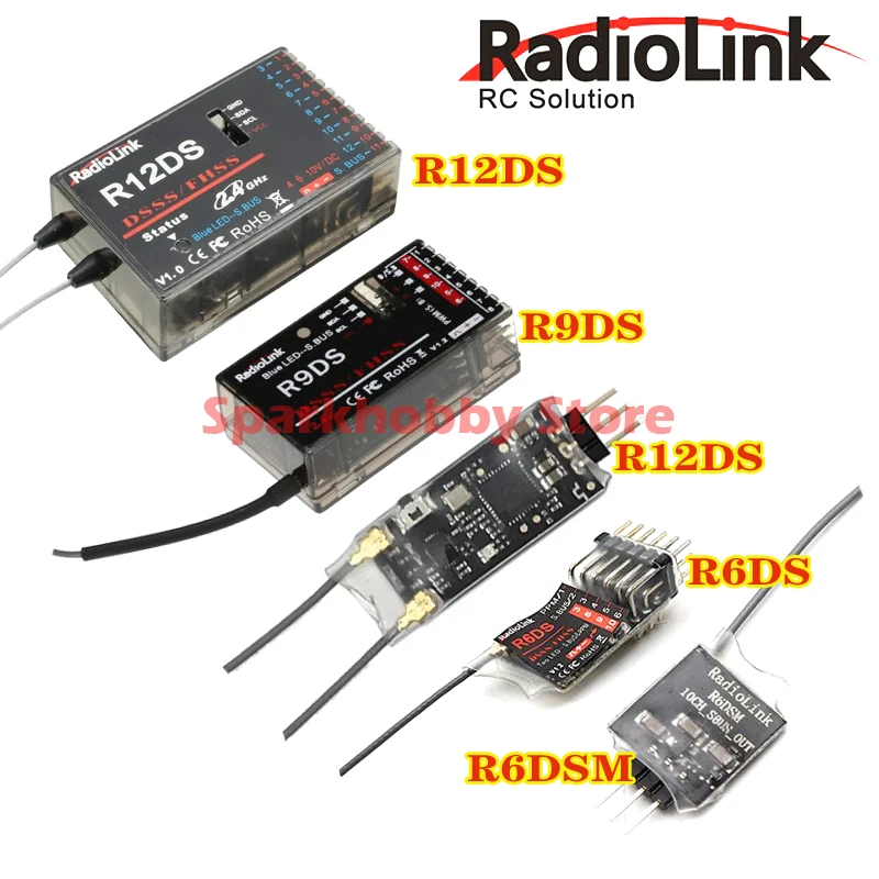 Оригинальный радиоприемник RadioLink R6DS R6DSM R9DS R12DS R12DSM byme D Контроллер полета | Игрушки