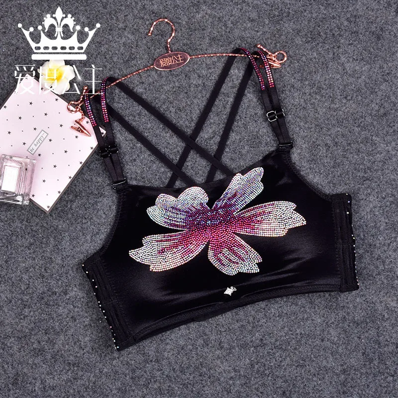 Роскошные Драгоценные камни бюстгальтер топики для женщин bling бикини топики femme сексуальные Стразы топики