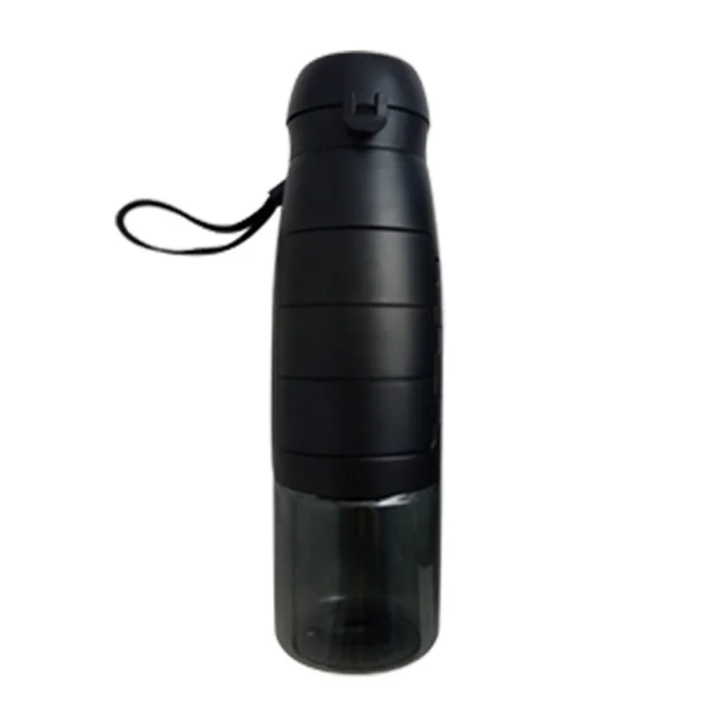 

Plastic Bottle Storage Medicine Daily Necessities Space Cup 750ml Water Cup Pill Box
