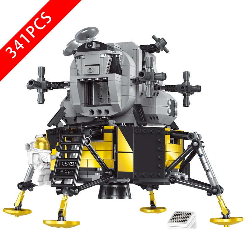 

New Mechanics Series Toys Lunar Module Compatible Lepinzk 13001Building Blocks Toys for Children Birthday Gift Free Shipping