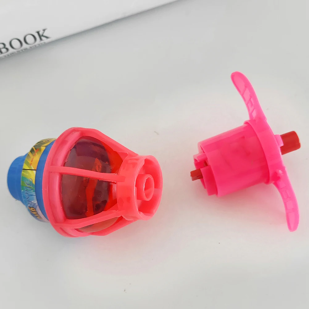 4 шт. детский игрушечный Гироскоп светодиодный мигающий светильник Peg Top музыкальный гироскоп детская игрушка быстрое вращение вечерние принадлежности