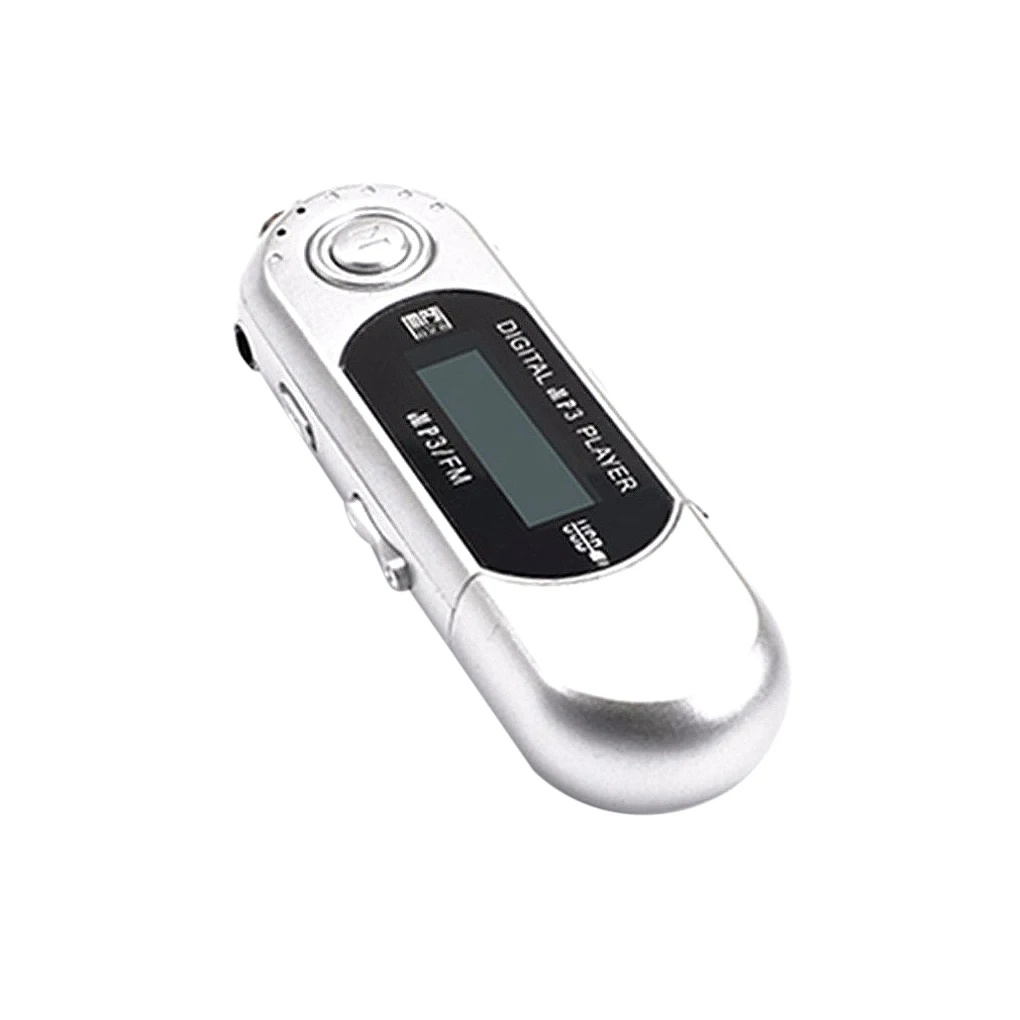 USB MP3 музыкальный плеер цифровой ЖК-экран Поддержка 32 Гб TF карта и fm-радио с микрофоном черный синий mp3-плеер - Цвет: NO.2