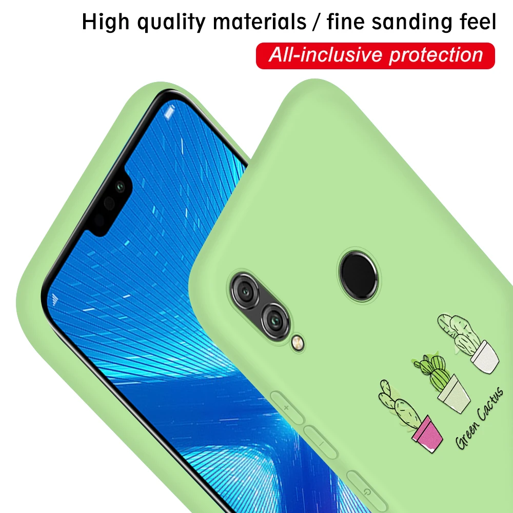 Милый мультяшный чехол для телефона huawei Honor 20 Pro 10 9 Lite 10i 20i 8X Мягкий силиконовый