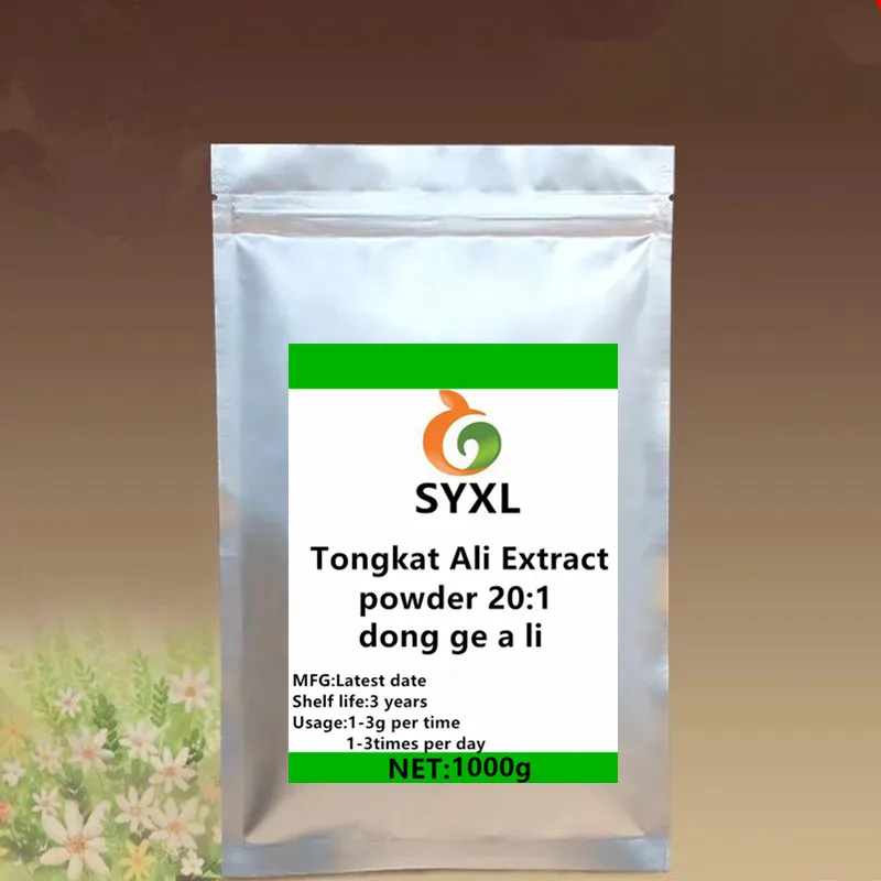 1000g 100 г-1000 г tongkat ali экстракт, tongkat ali порошок из экстракта корня/dong ge a li/Бесплатный транспорт - Цвет: 1000g