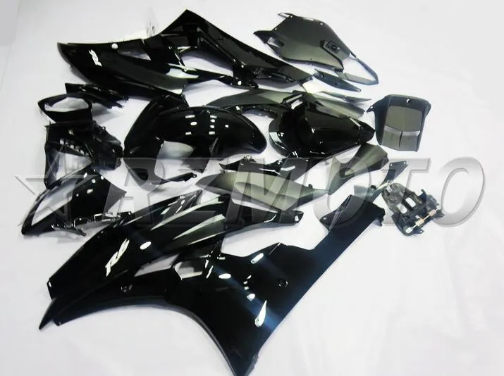 4 подарка ABS полный комплект обтекателей для YAMAHA YZF-R6 2006 2007 Обтекатели набор YZF R6 06 07 литья под давлением черный все глянцевые