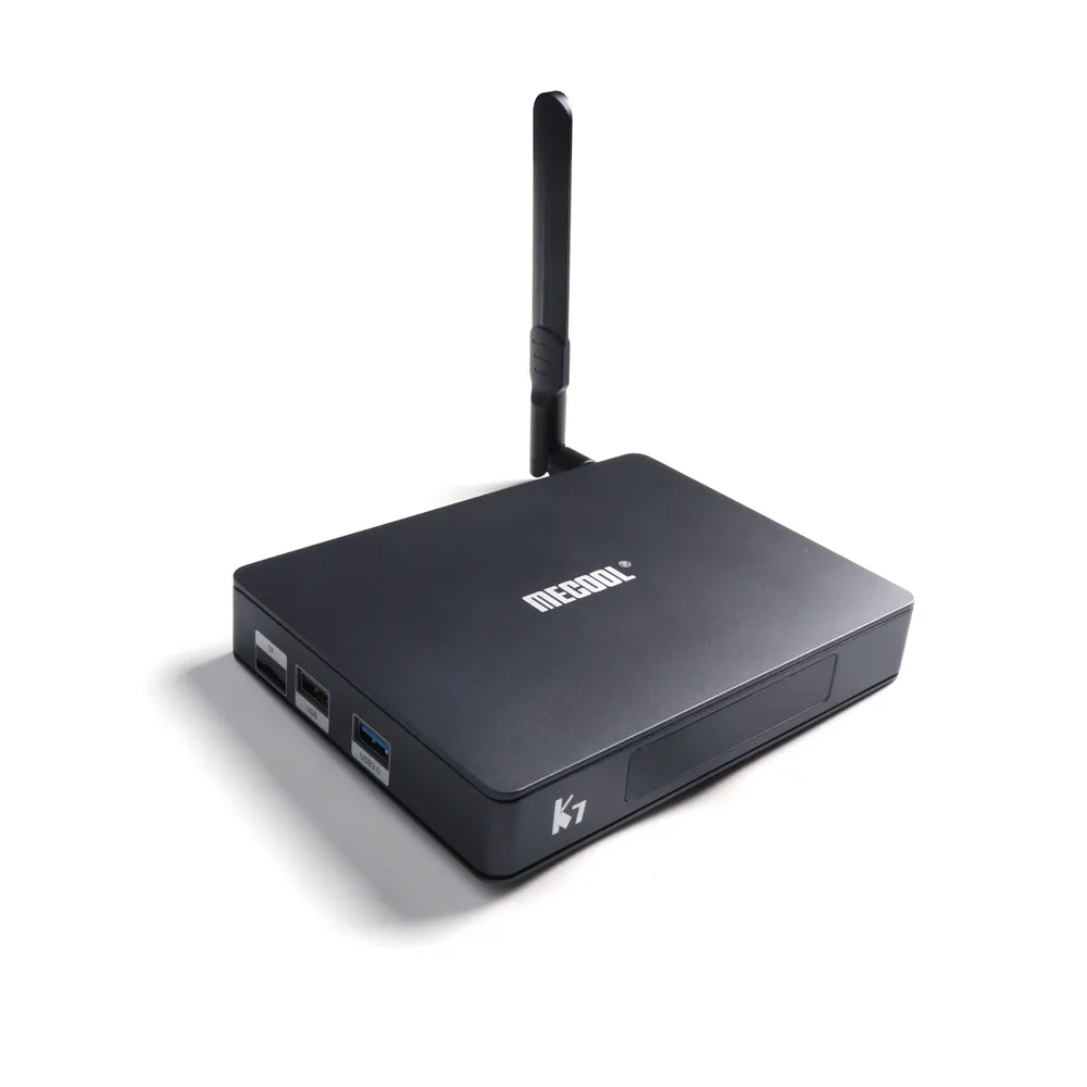 MECOOL K7 Android tv Box DVB-S2& DVB-T2/T& DVB-C приставка Android 9,0 S905X2 64 бит 2,4G+ 5G двухдиапазонный WiFi UHD 4K VP9 H.265