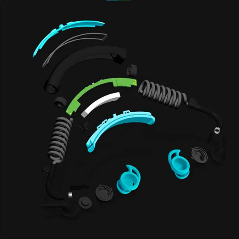 Шейные Bluetooth наушники с Экстра басами, bluetooth-гарнитура, беспроводные Накладные наушники Bt, стерео наушники для фитнеса, водонепроницаемые