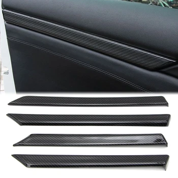 

Interior Window Door Panel Strip Cover Trim for Honda Civic 10th 2016 2017 2018 2019 Carbon Fiber Style