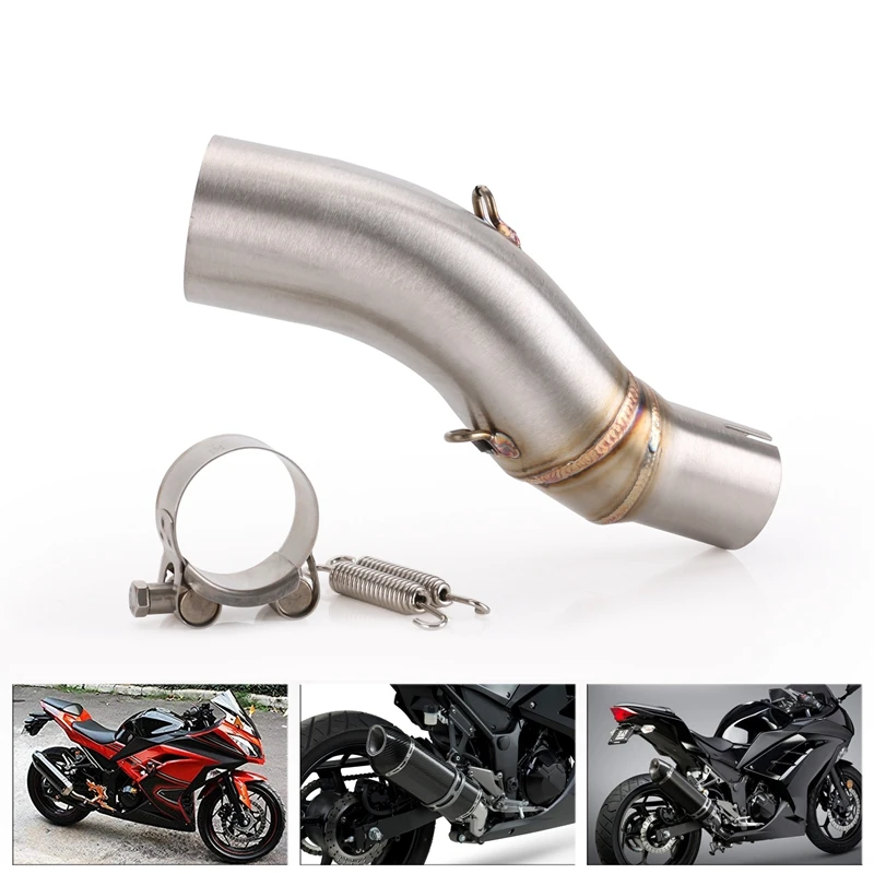 

Motorcycle Middle Pipe for Kawasaki Ninja 300 2013 2014 2015 Ninja300 Connecting Tube