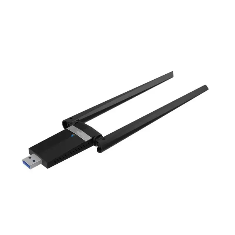 1200M 802.11AC 2,4G/5G USB 3,0 ноутбук двухдиапазонный беспроводной WiFi адаптер длинный диапазон сети WiFi ключ с 2 шт 5dBi антенной