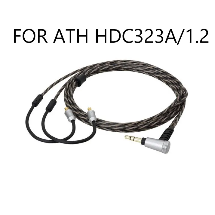 

A2DC Headphone Upgrate Cable for ATH HDC323A HDC313A LS50 LS70 LS200 LS300 Series E40 E50 Series Replacement Original Cable
