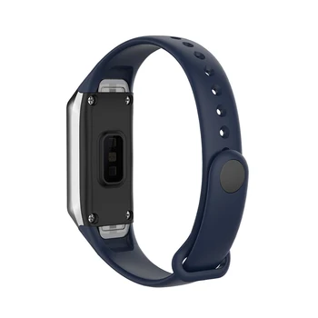 

High Quality Silicone Bracelet Loopback Strap Multicolor Silicone Watch Strap for Samsung Galaxy Fit SM-R370 FKU66