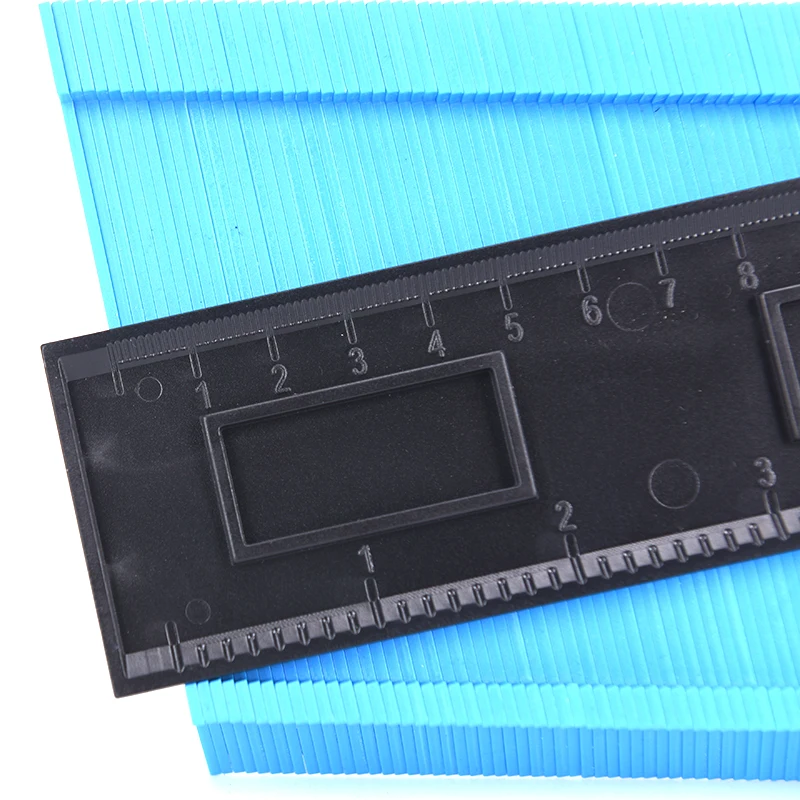 Practical New Plastic Gauge Duplicator Standard 5 Width Wood Marking Tool Tiling Laminate Tiles General Tools
