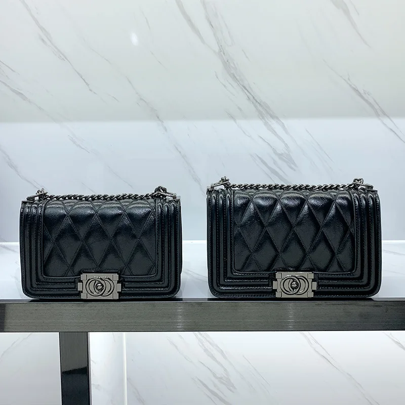 

2020 Spring And Summer New Style Small CK Incense Grandma WOMEN'S Bag Bag Shoulder Chain Rhombus Graceful Qualified Western Styl