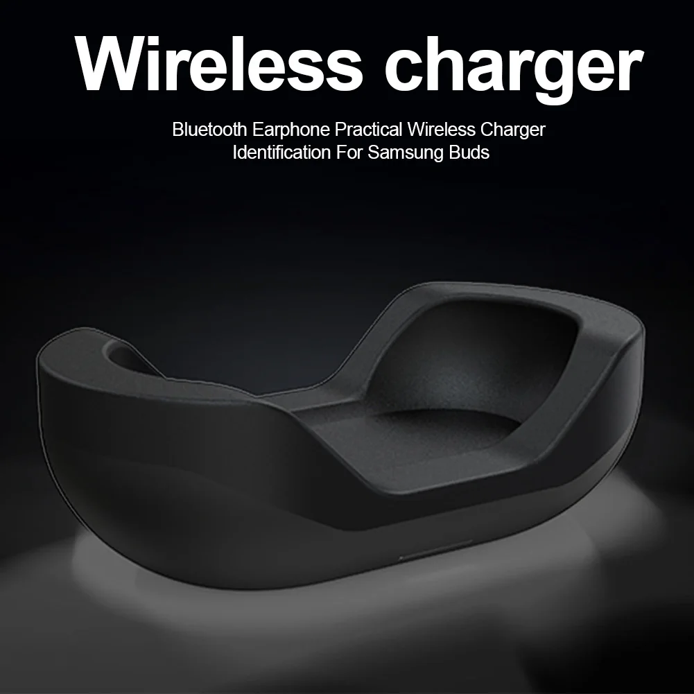 Bluetooth наушники настольная док-станция противоскользящая офисная Беспроводная зарядка приемник с идентификацией амортизирующая для samsung Buds