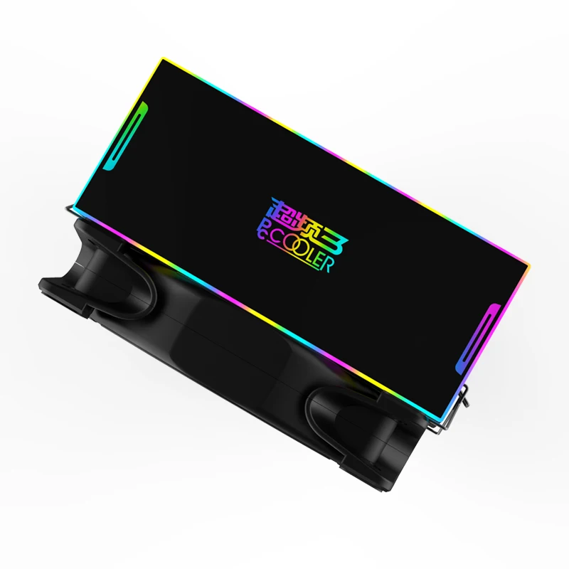 Pccooler GI-D56A 5 тепловым стержнем heat pipe Процессор охладитель 12 см Addressable RGB вентилятор с ШИМ-управлением для Intel 115X2011 1366 2066 AMD AM4 компьютер Процессор охлаждения