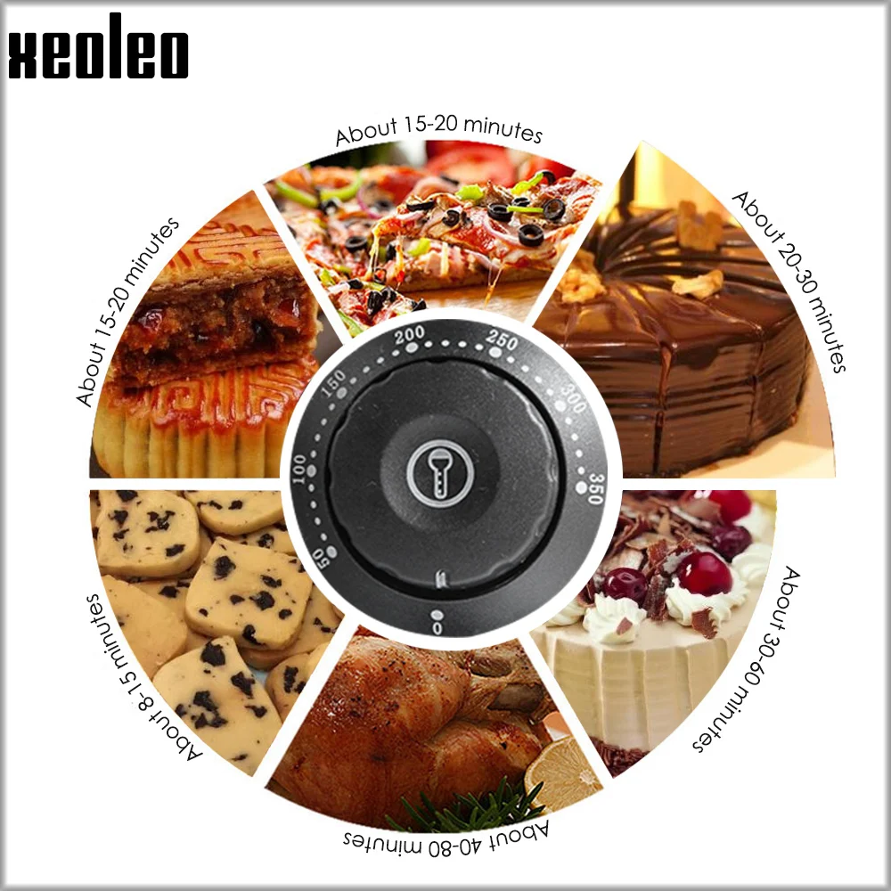 XEOLEO Electric Baking oven Pizza oven machine Pizza Baking machine Commercial Double layer Bakery oven ~350 degree 16inch 3000W
