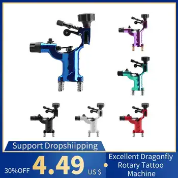 

New Tattoo Kits Gun Excellent Dragonfly Rotary Tattoo Machine Professional Shader And Liner Assorted Tatoo Motor Gun Kits Supply