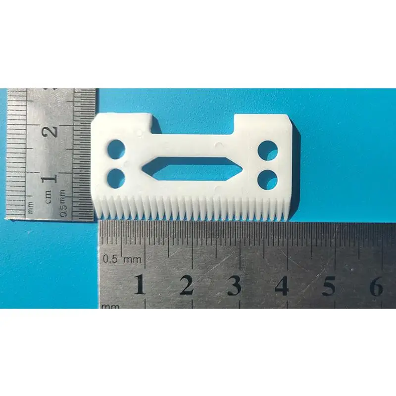 

2 Holes Hair Clipper Blade Cutter Ceramic Cutter Blade Magic Clip For Wahl Shear Clipper With Box Dog Clipper Blade Knife
