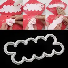 Большой цельный цветок розы плесень помадка торт печенье украшения Инструменты моделирования