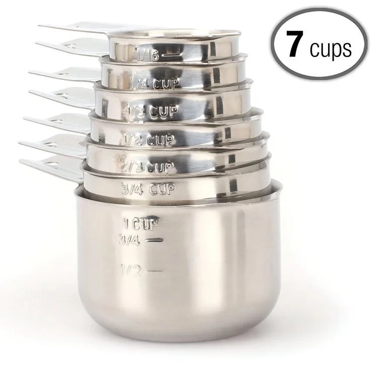 

Kitchen scale 7 piece set / measuring spoon teaspoon, sugar coffee spoon, baking flour, measuring cup, kitchen cooking tool