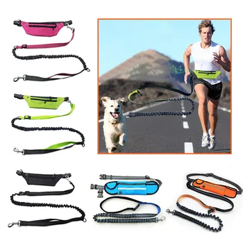 

Jogging Leash For Dog Waterproof Hands Free Dog Leash Reflective Rope Chain Pet Dog Multifunctional Belt Bag Sports Running