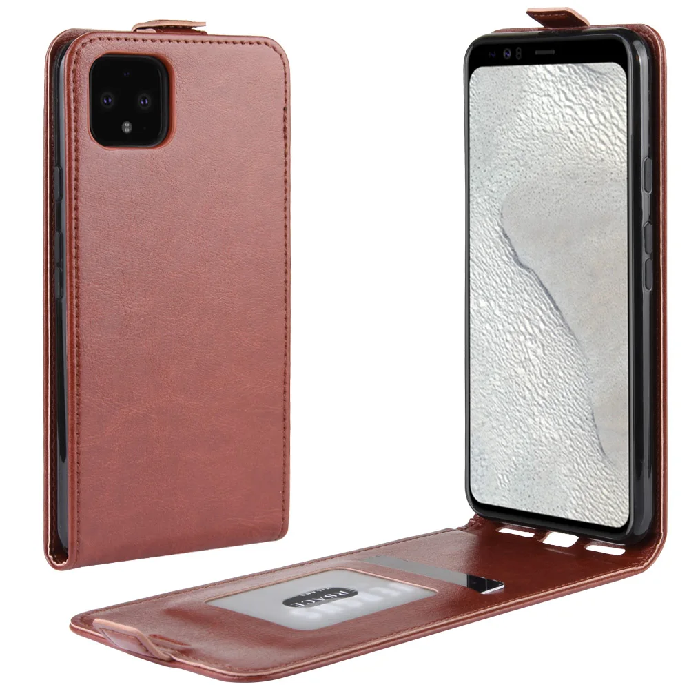 Для Google Pixel 4/4 XL чехол R64 полоса из искусственной кожи + бумажник искусственная