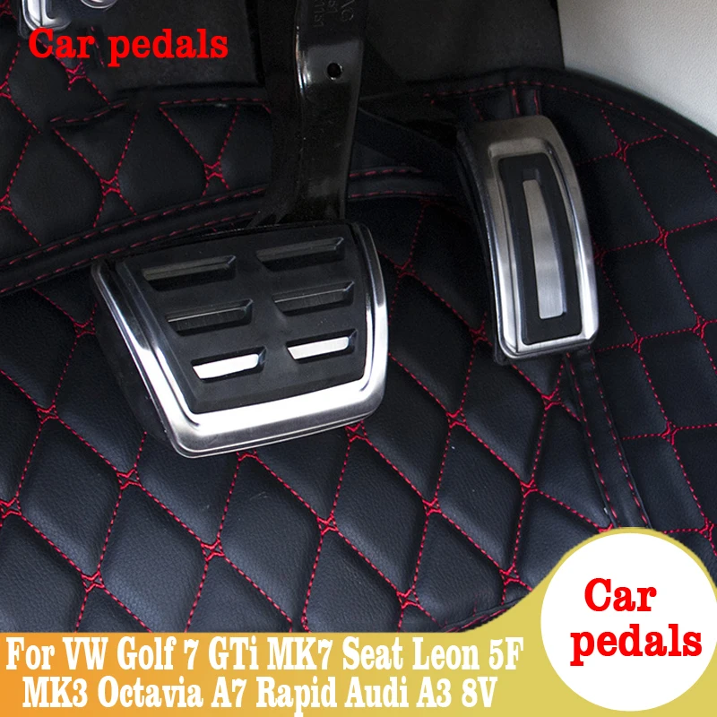 Педали тормоза акселератора для Volkswagen VW Golf 7 GTi MK7 Seat Leon 5F MK3 Octavia A7 Rapid Audi A3 8V Passat