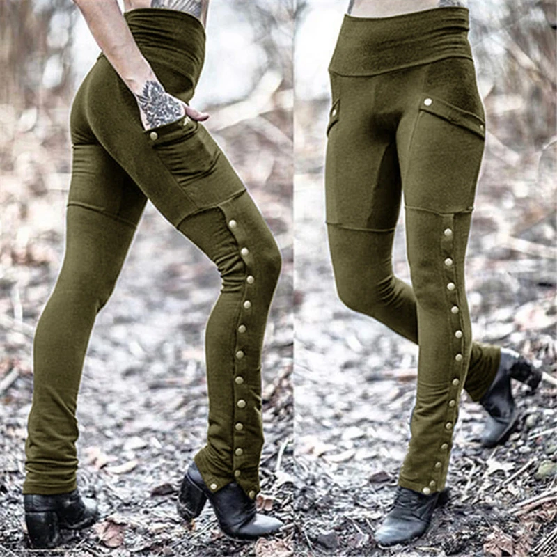 Handelsmerk Andes Ongeautoriseerd Leggings Vrouwen Gothic Middeleeuwse Renaissance Zomer Steampunk Broek Broek  Cosplay Kostuum Broek Zwarte Mens Met Pocket 2021|Broek & capris| -  AliExpress