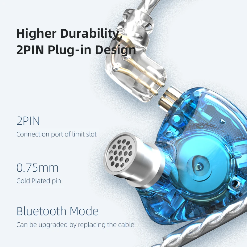 KZ ZAX 16 Drivers Units 7BA+1DD Hybrid In Ear