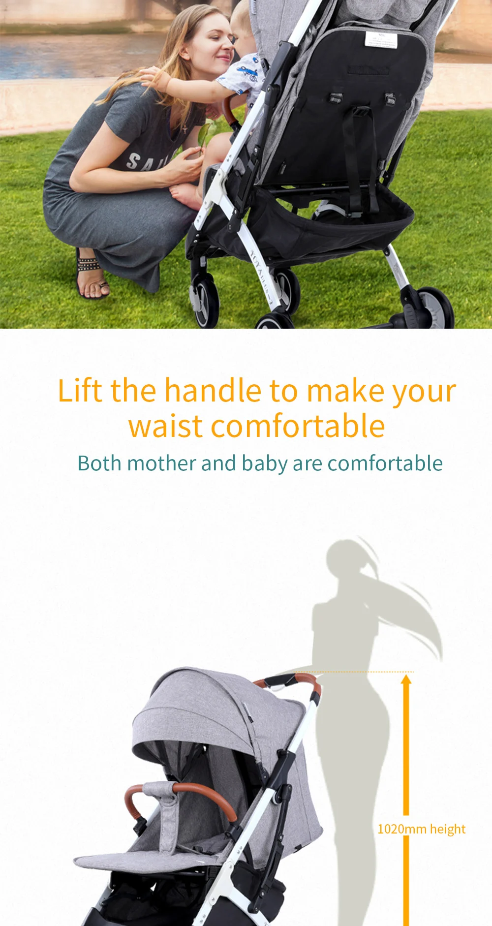 YOYAPLUS 3 детская коляска кг, светильник, коляска для новорожденных, зонт, складная переносная коляска для путешествий, автомобиль на самолете