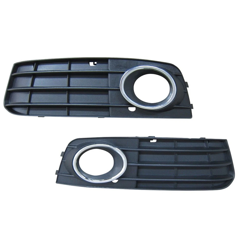 1 пара автомобилей 8KD80768101C/8KD80768201C противотуманный светильник решетка автомобиля аксессуар замена для B8 A4L 09-12