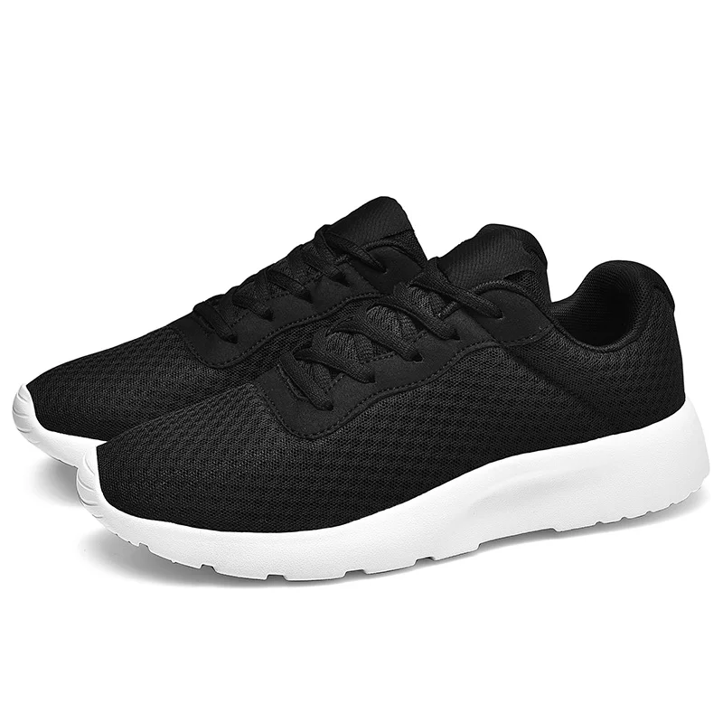 Men Women Walking Jogging Sport Shoes Black White Lightweight Running Sneakers Cheap Athletic Trainers Breathable Shoes