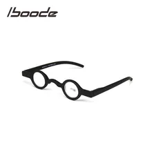 IBOODE круглые очки для чтения женщин и мужчин пресбиопические очки женские мужские очки при дальнозоркости унисекс диоптрия оптика очки